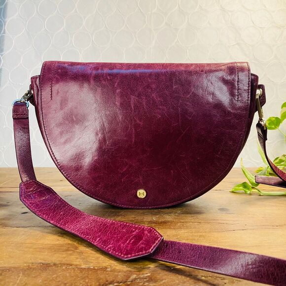 Halston Heritage Double Flap Saddle Bag - Picture 2 of 16